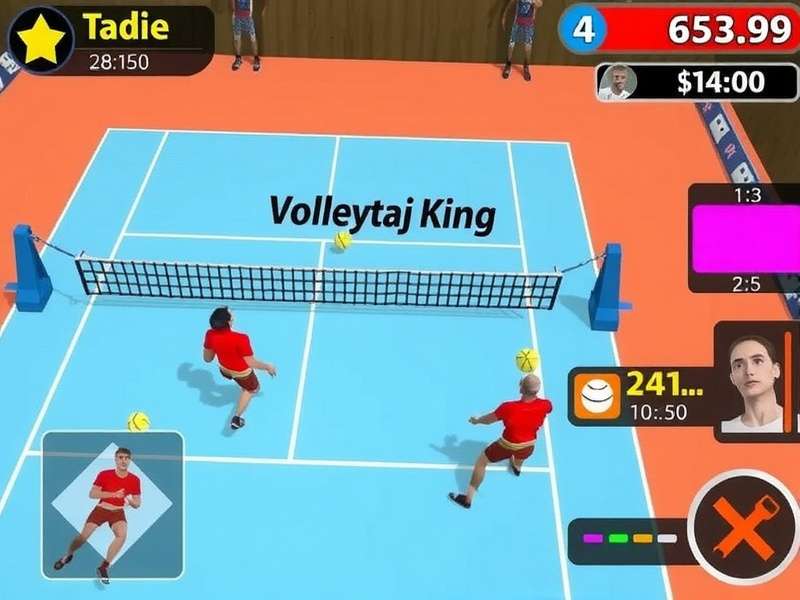 Volley Taj King gameplay screenshot